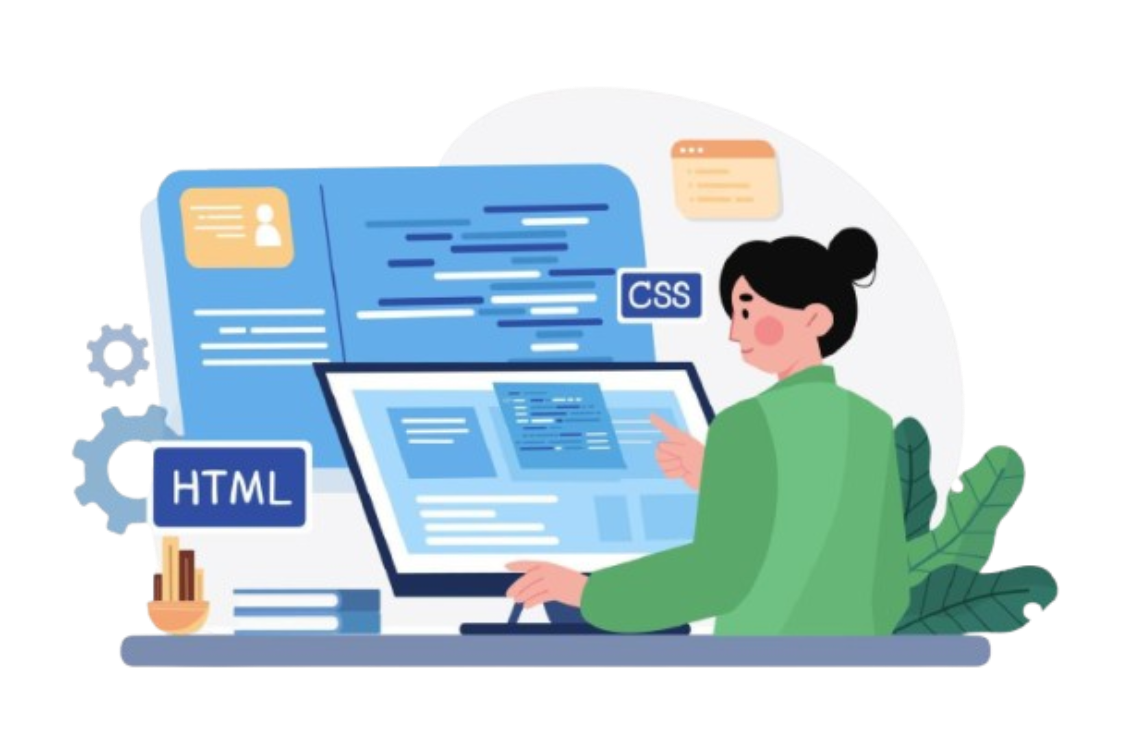 Web Development Illustration